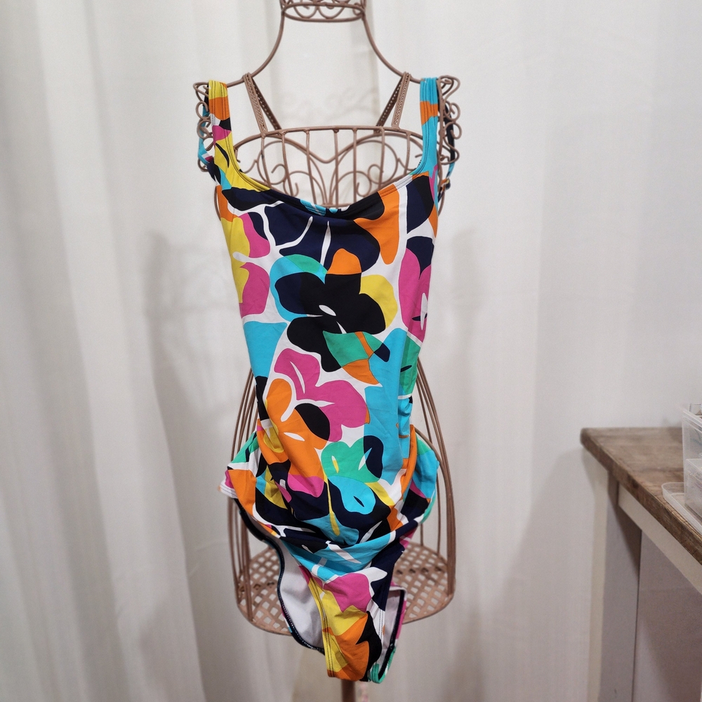 Nautica Colorful Floral Bodysuit